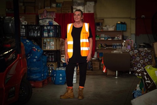 Linda Strickland's organisation Hawkesbury Helping Hands has been assisting impacted Sydneysiders