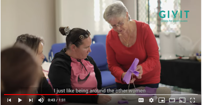 What We Do Sewing Machine Donation GIVIT